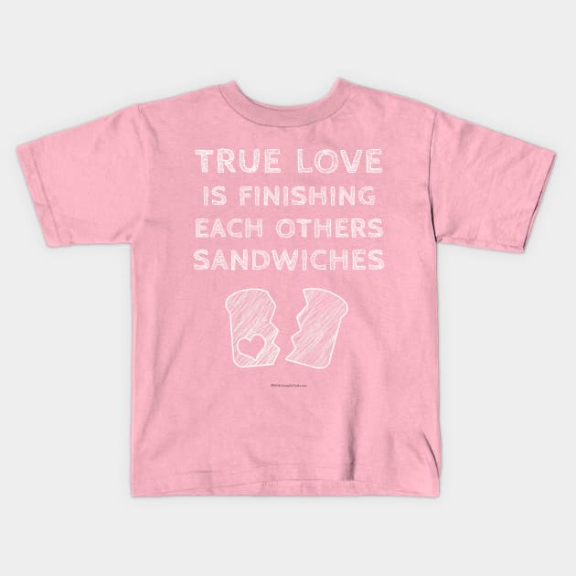 True Love is finishing each others'... Kids T-Shirt by House_Of_HaHa